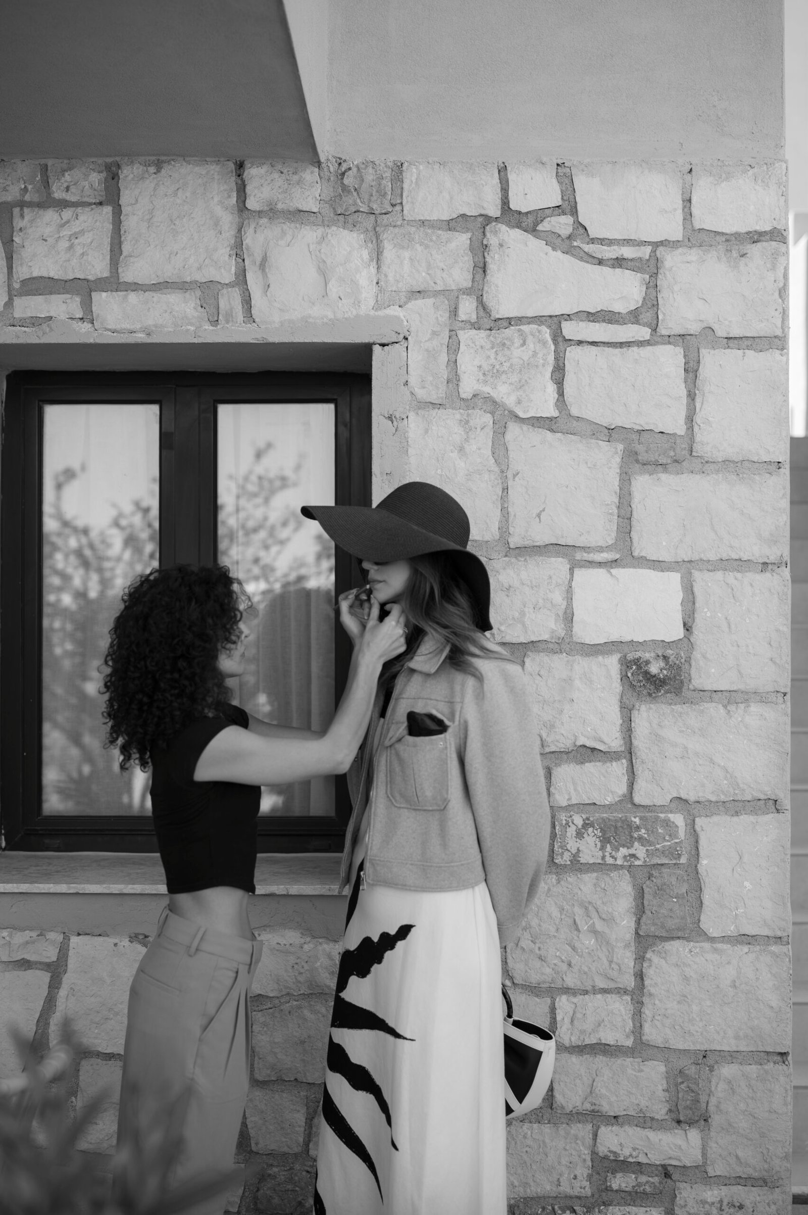 Serelia Village hotel in Crete - model posing